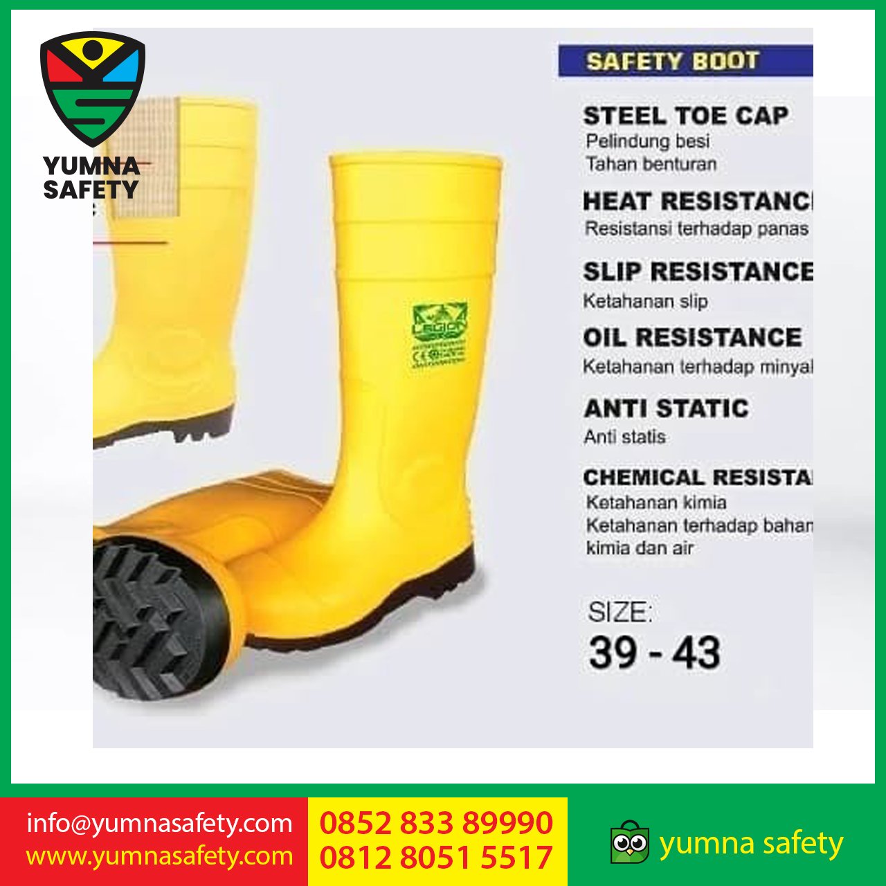 Safety boot Legion