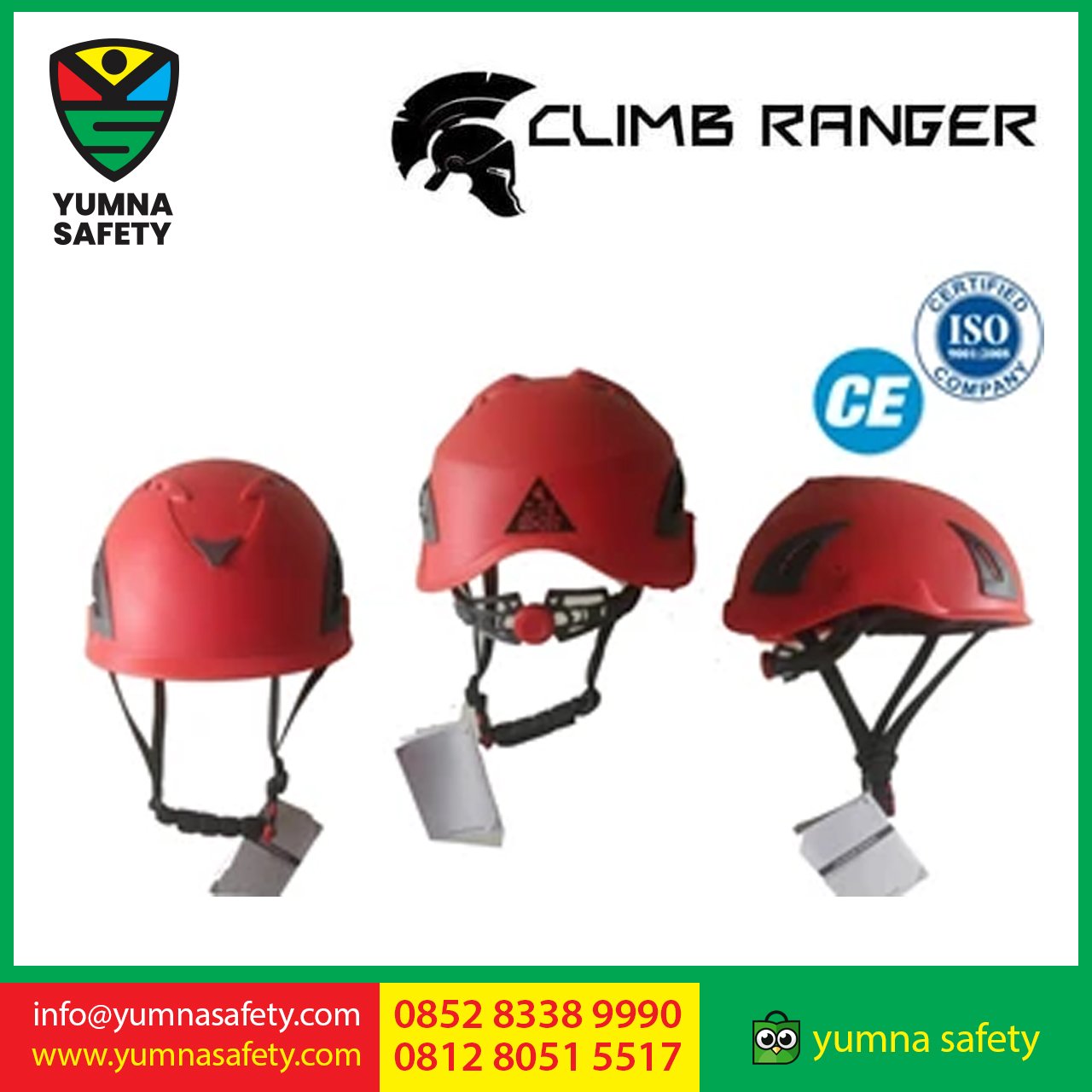 climb ranger merah