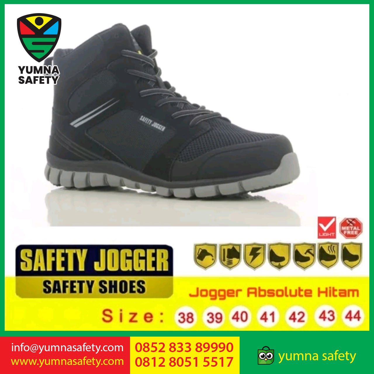 jogger absolute hitam 3