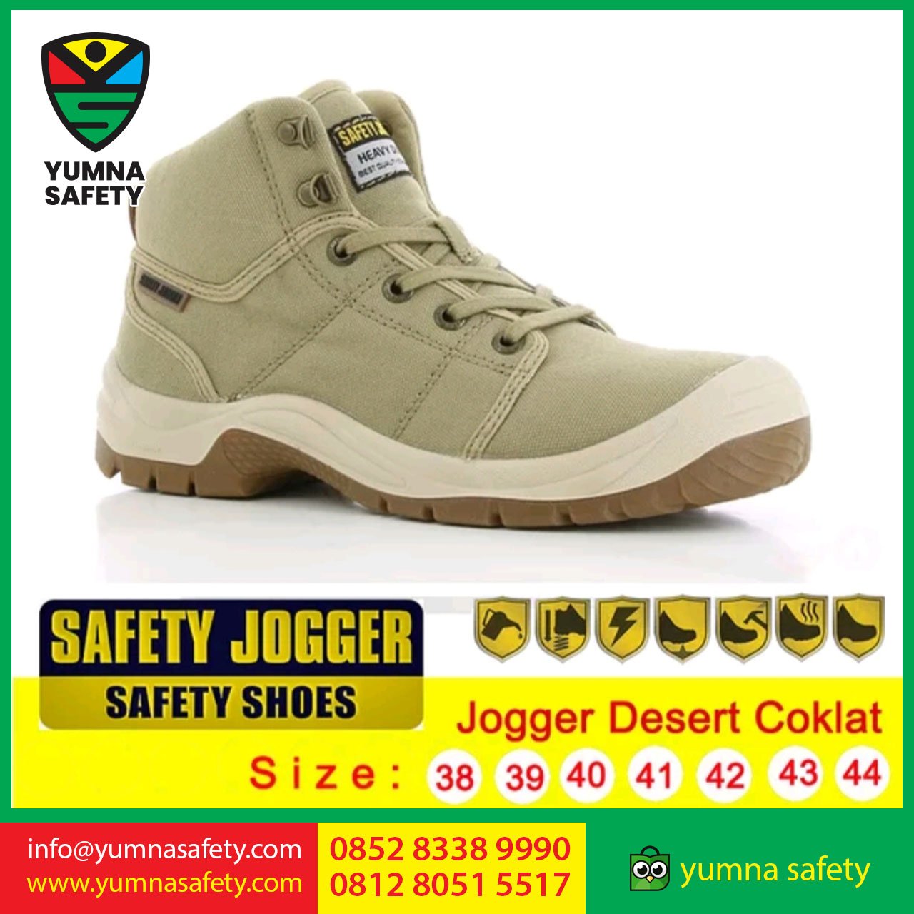 jogger desert coklat 1