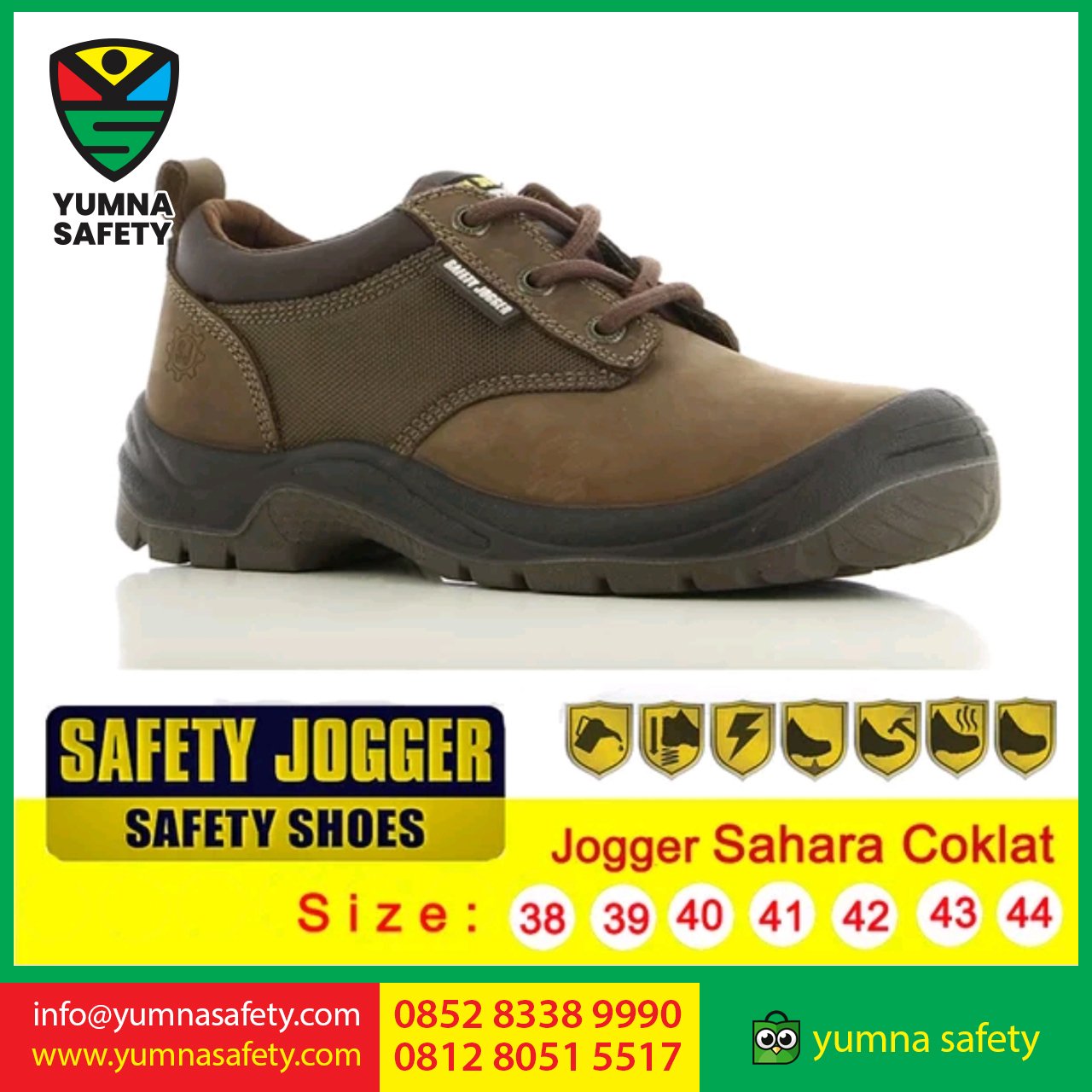 jogger sahara coklat 3