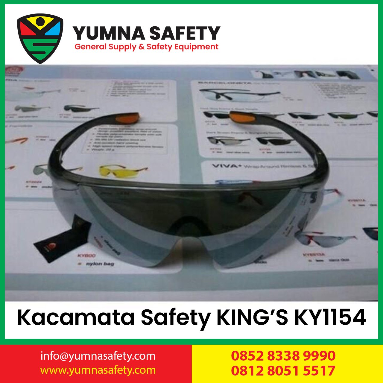 KACAMATA SAFETY KING'S KY1154