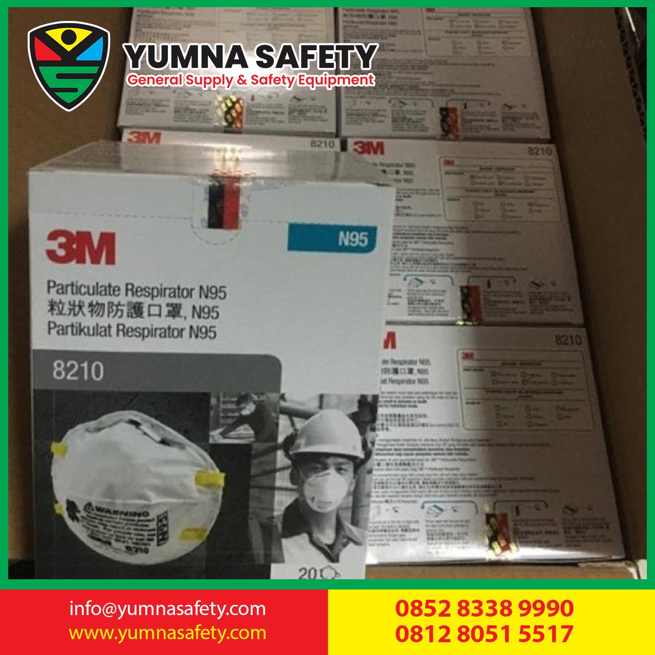 MASKER N95 8210 3M
