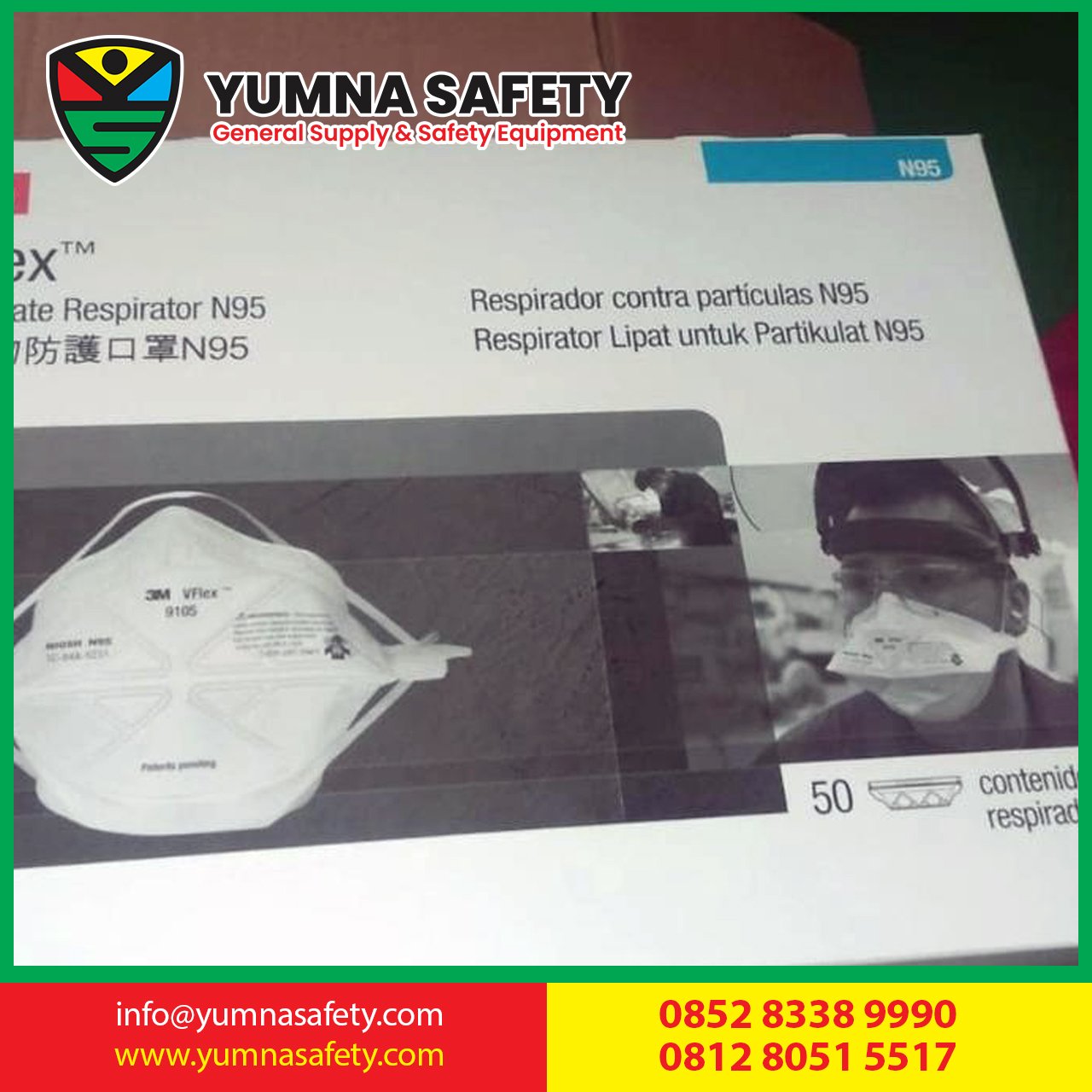 Masker 9105 vflex original