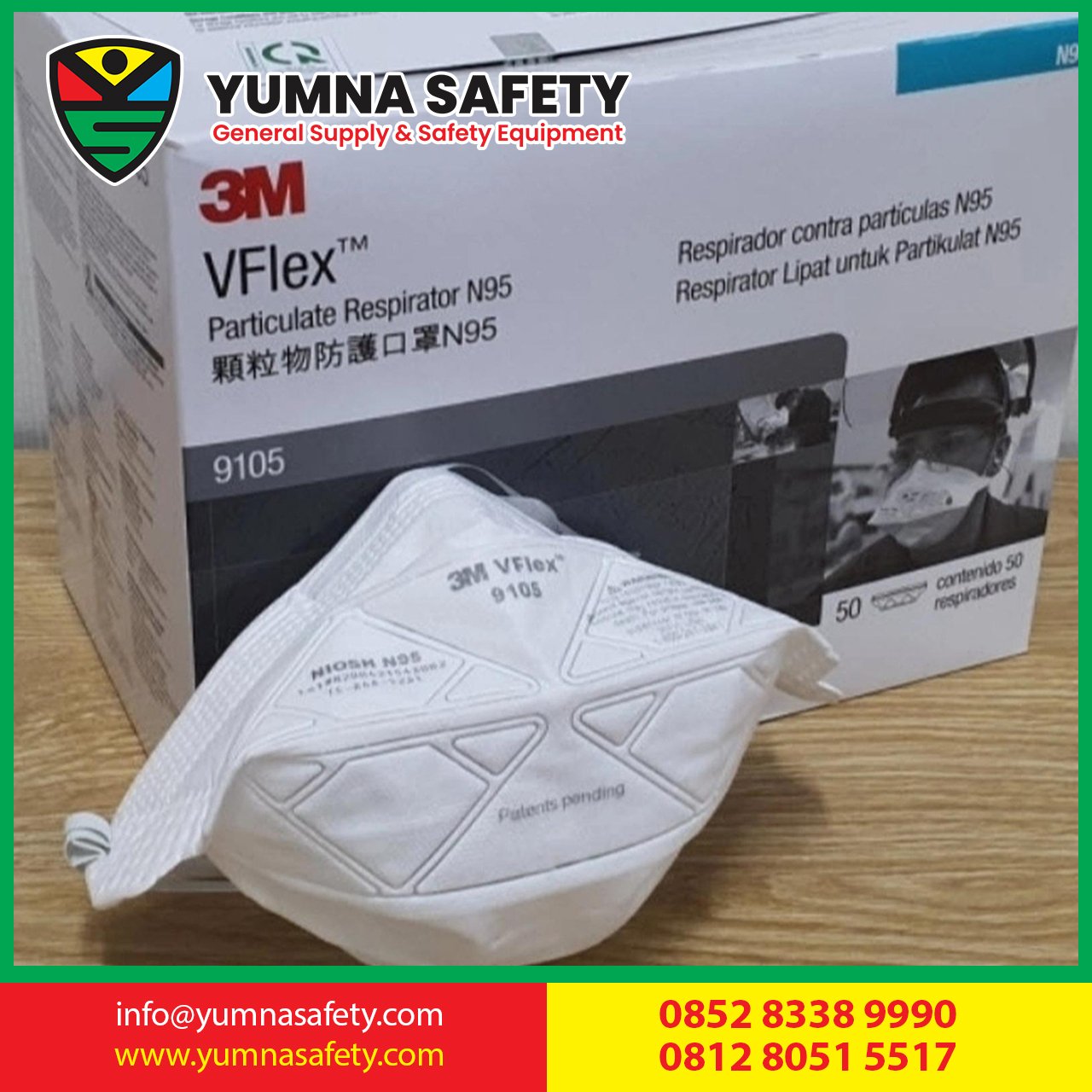 Masker 9105 vflex original