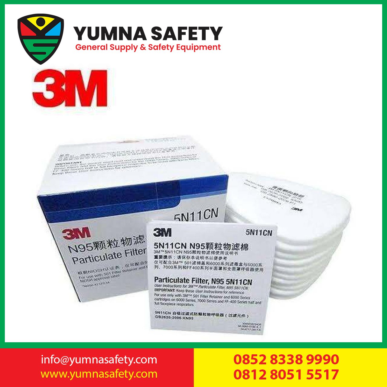 3M 5N11 CN REFILL N95