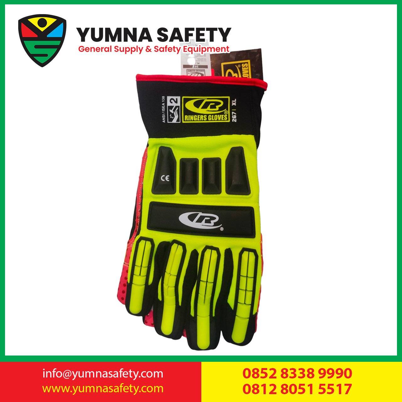 Sarung Tangan safety oil n gas ROUGHNECK