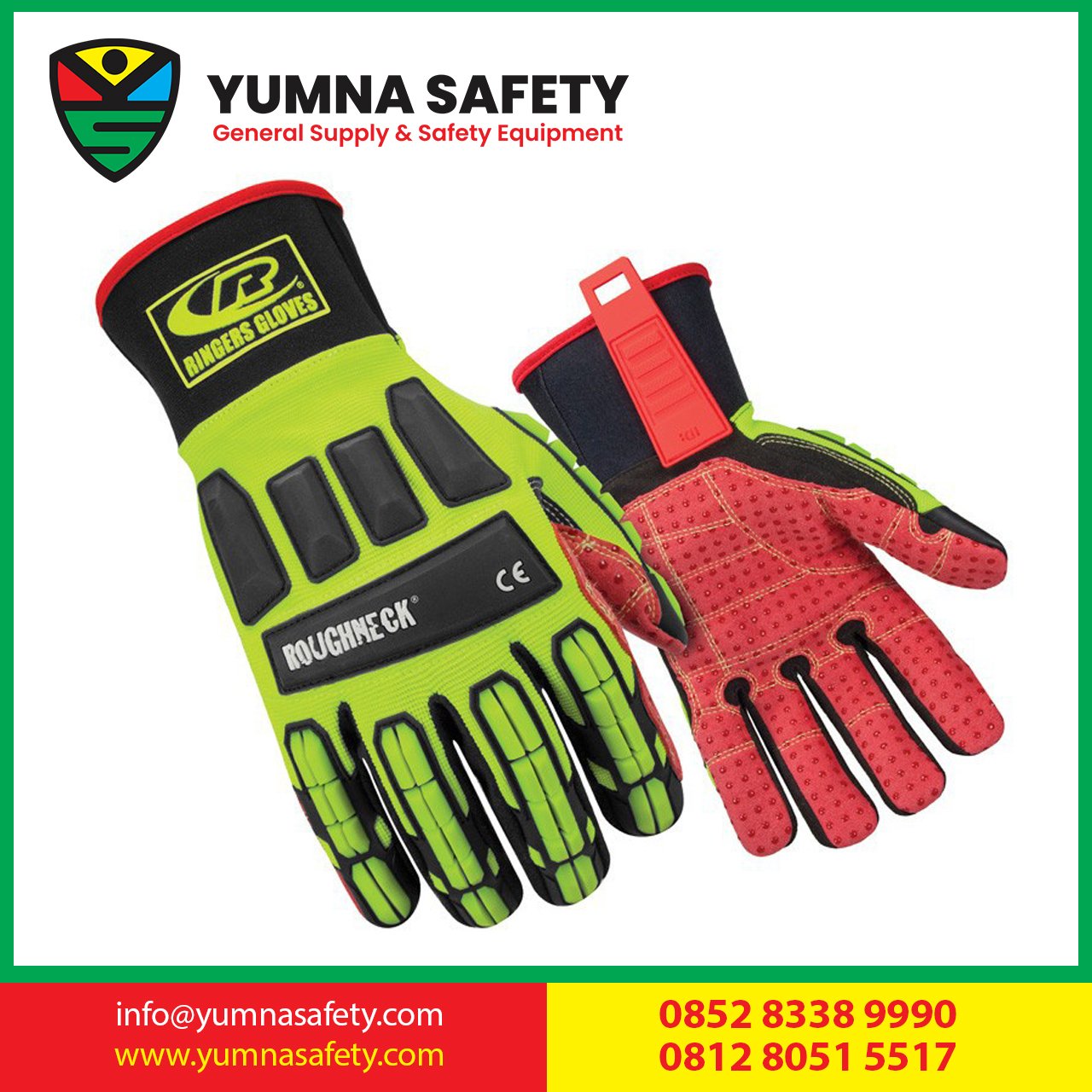 Sarung Tangan safety oil n gas ROUGHNECK