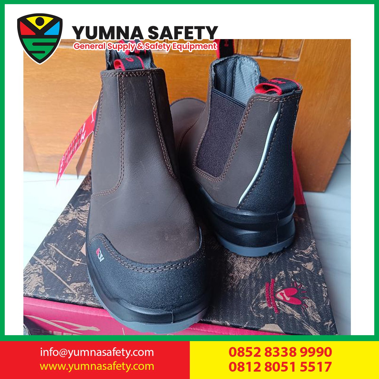 sepatu safety cheetah adv 6110 c pardus
