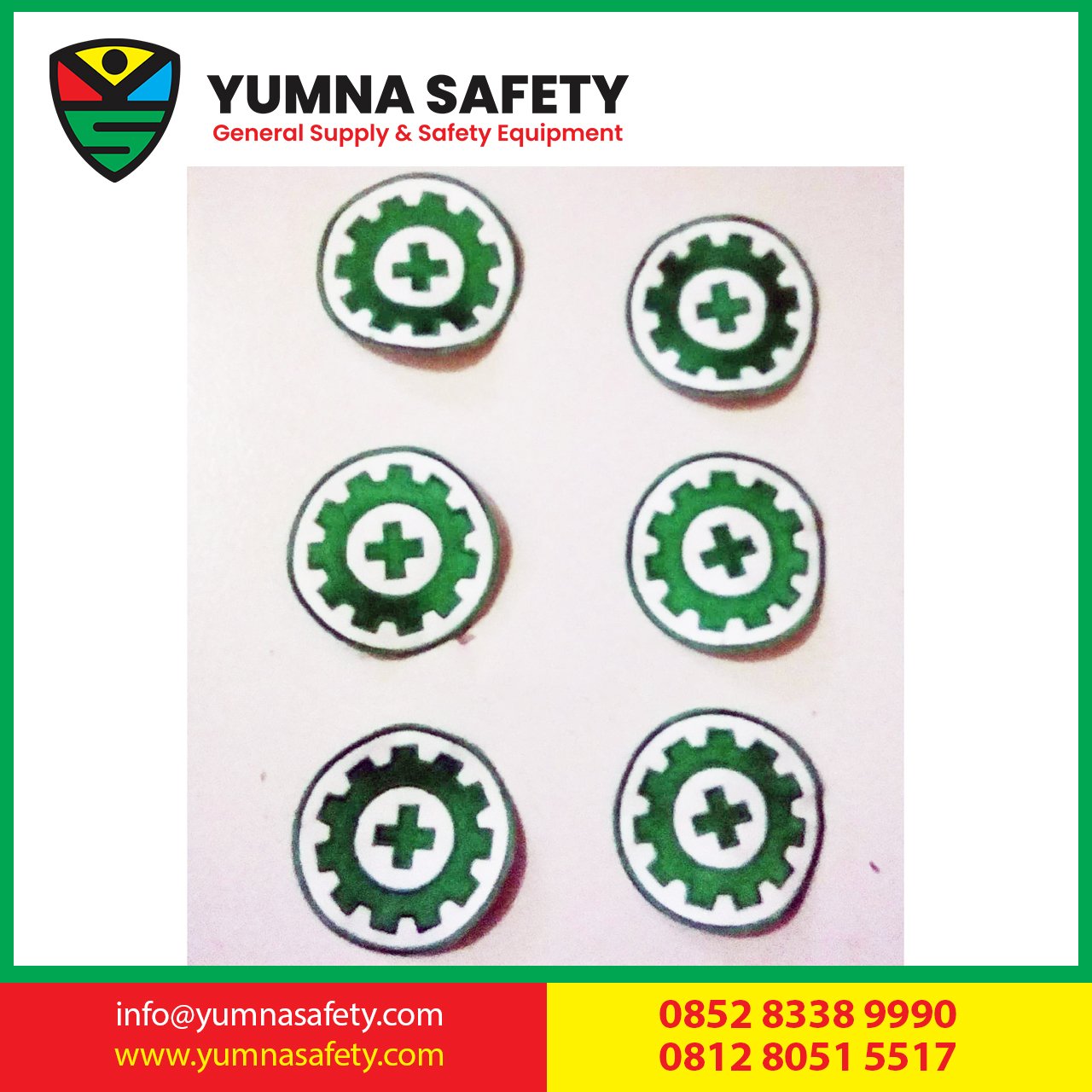 BEDGE BET SAFETY FIRST / LOGO / ATRIBUT / EMBLEM / PATCH K3