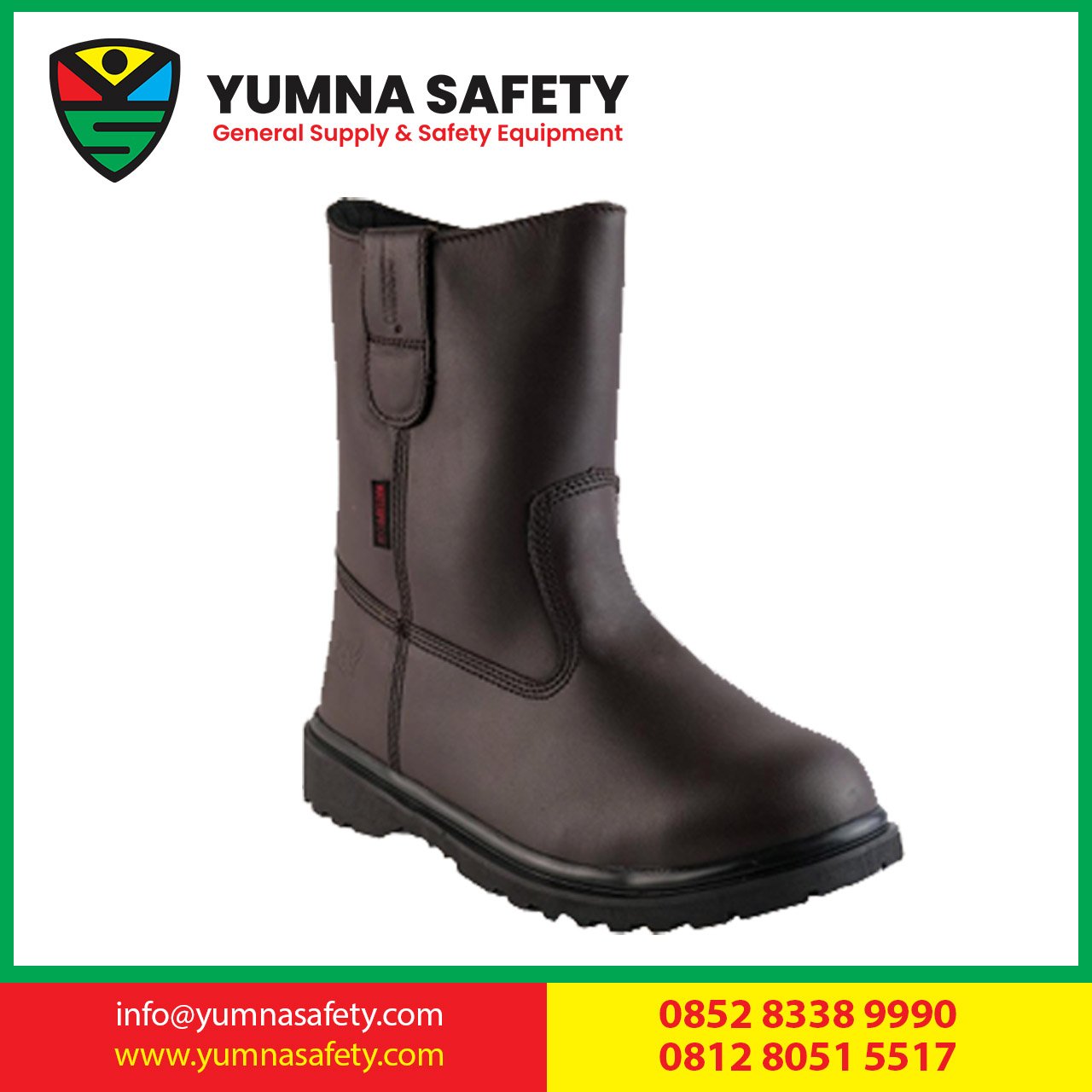 Sepatu Safety Black Rhino Bre 0801 Boot