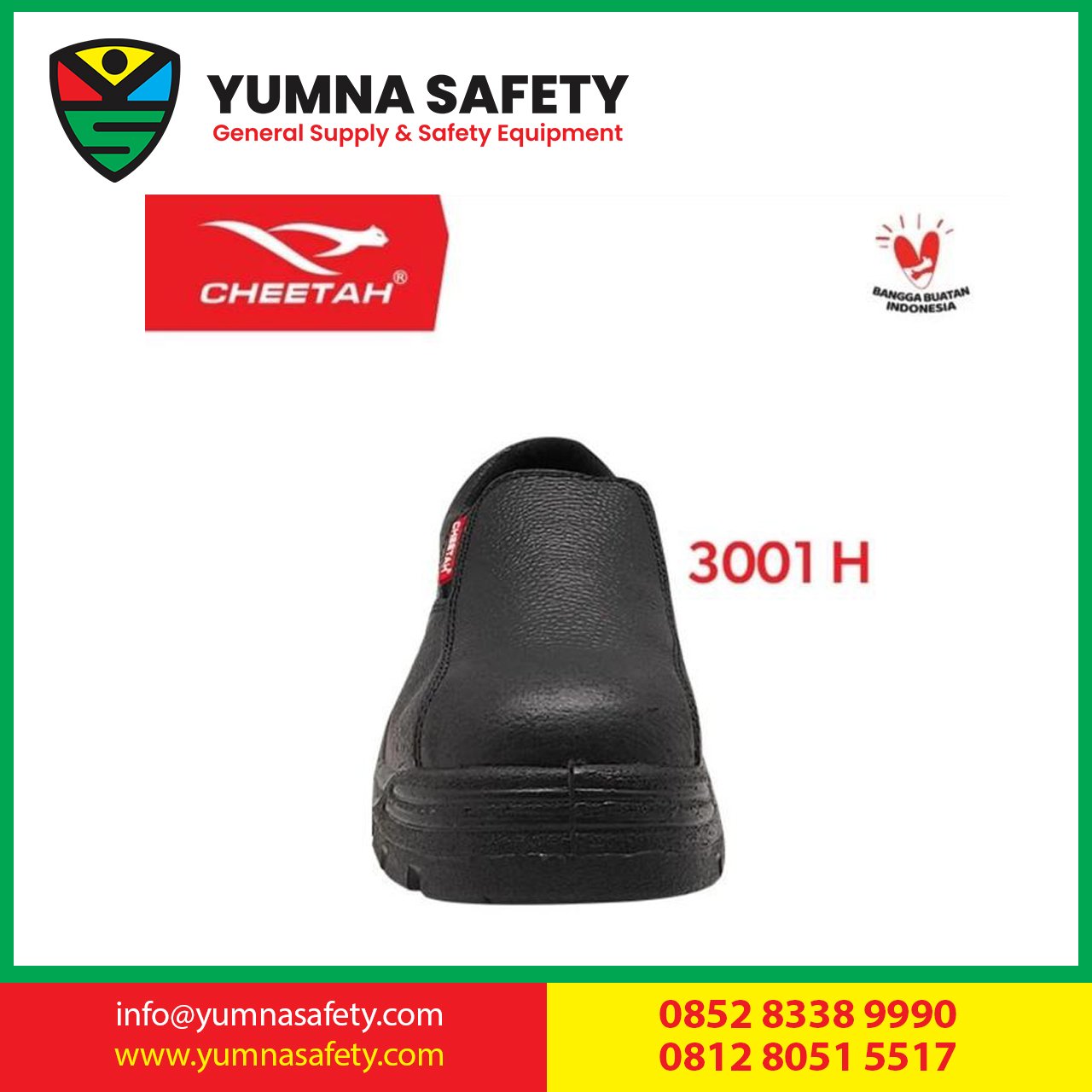 Sepatu Safety Cheetah 3001H