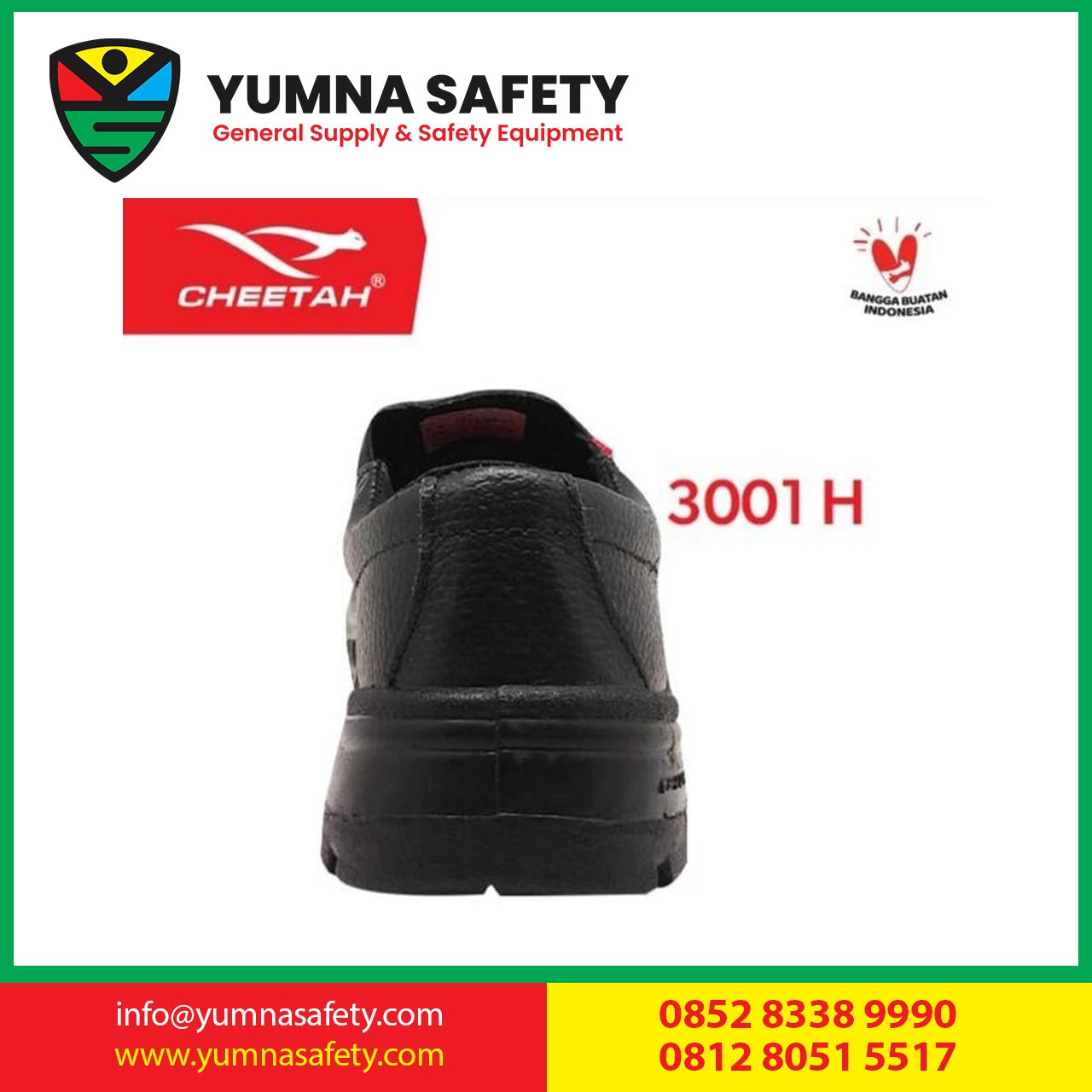 Sepatu Safety Cheetah 3001H