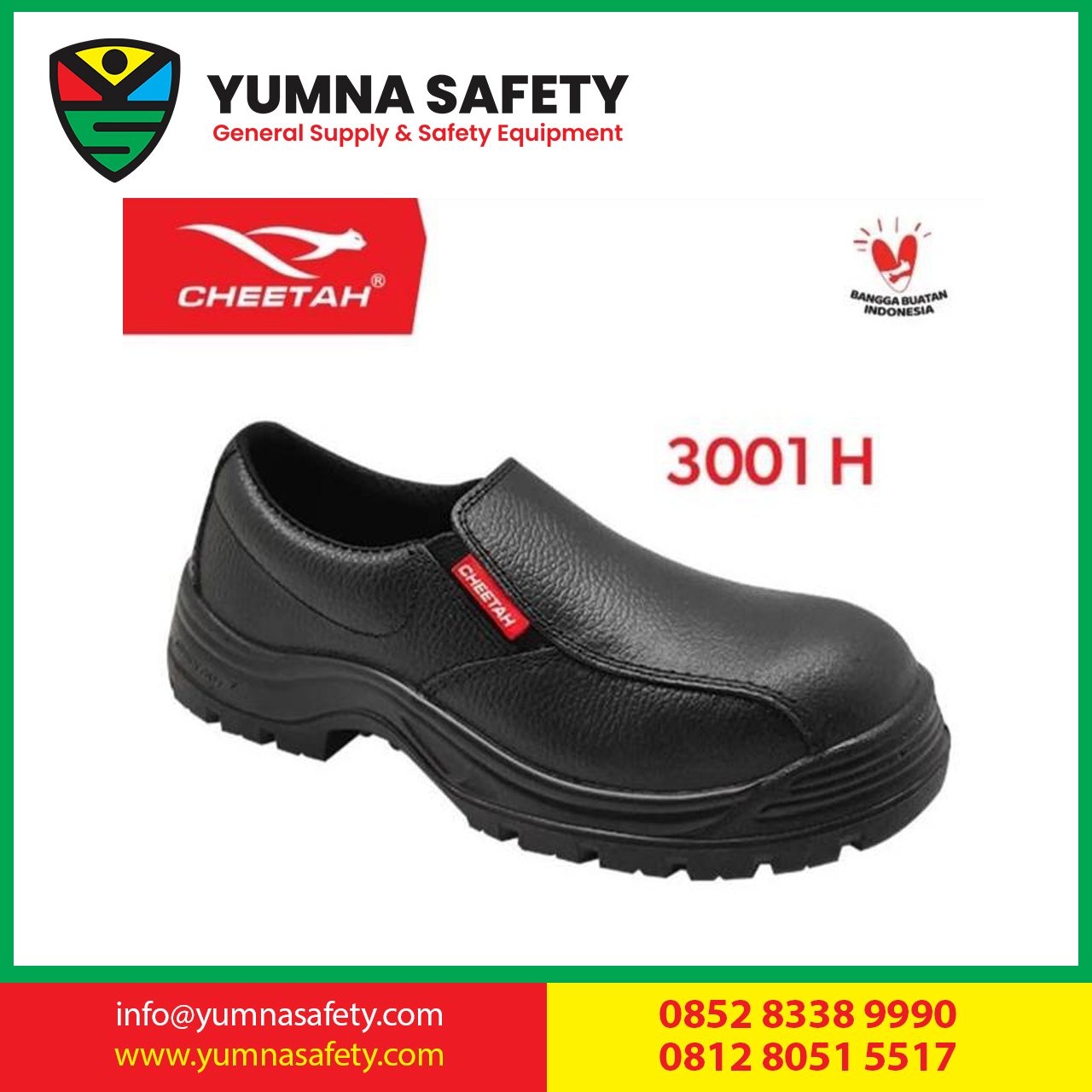 Sepatu Safety Cheetah 3001H