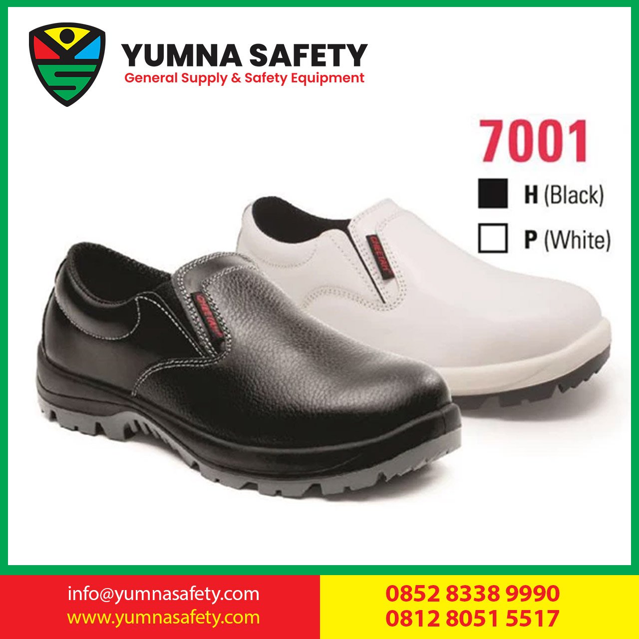 Cheetah Safety Shoes 7001H/P Low Cut Slip On