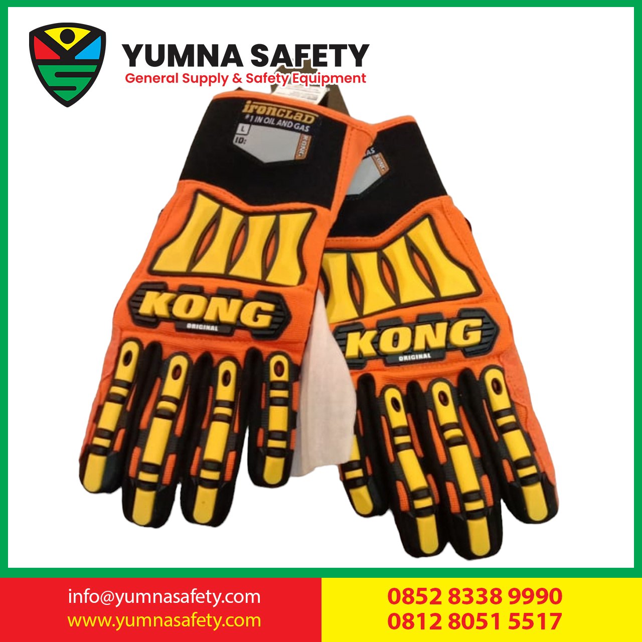 Sarung Tangan Industri OIL n GAS Merk Kong Ori Atau High Impact