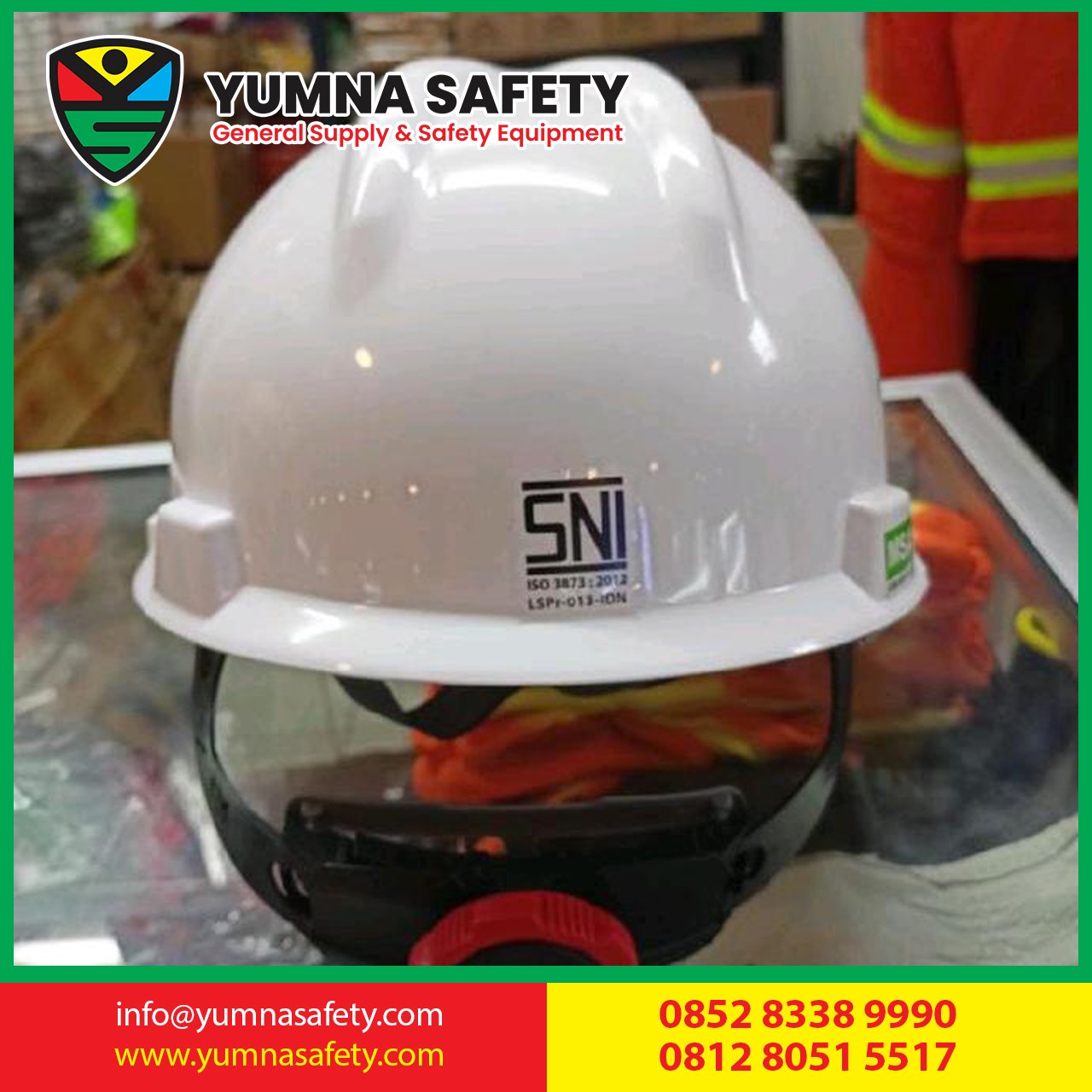 HELM MSA LOKAL PUTIH