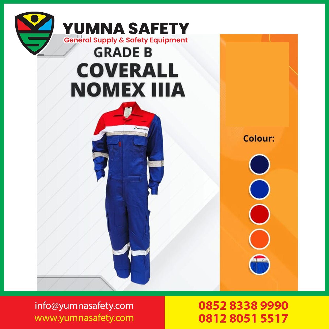 LOCAL WEARPACK COVERALL NOMEX III A ANTI API