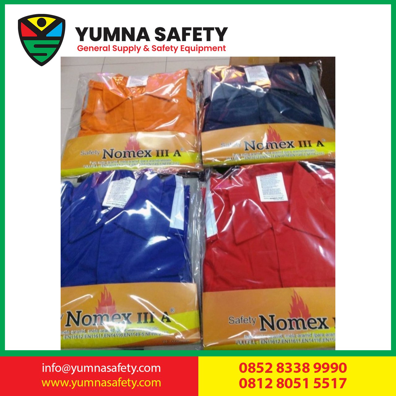 LOCAL WEARPACK COVERALL NOMEX III A ANTI API