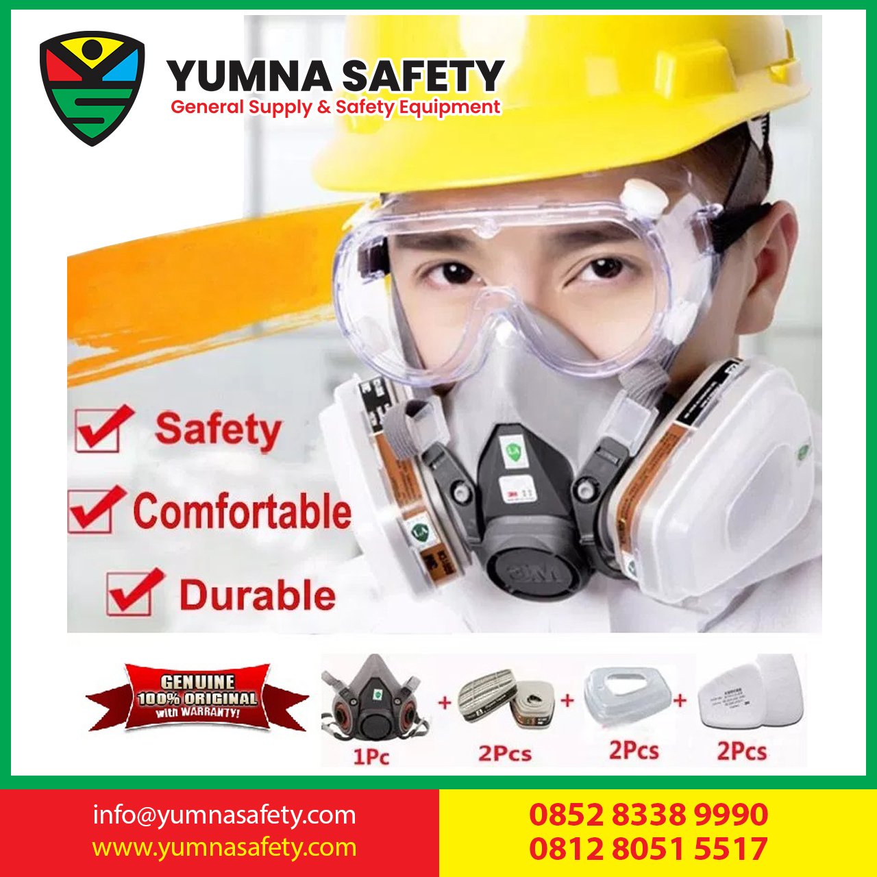 CATRIDGE RESPIRATOR 3M PAKET