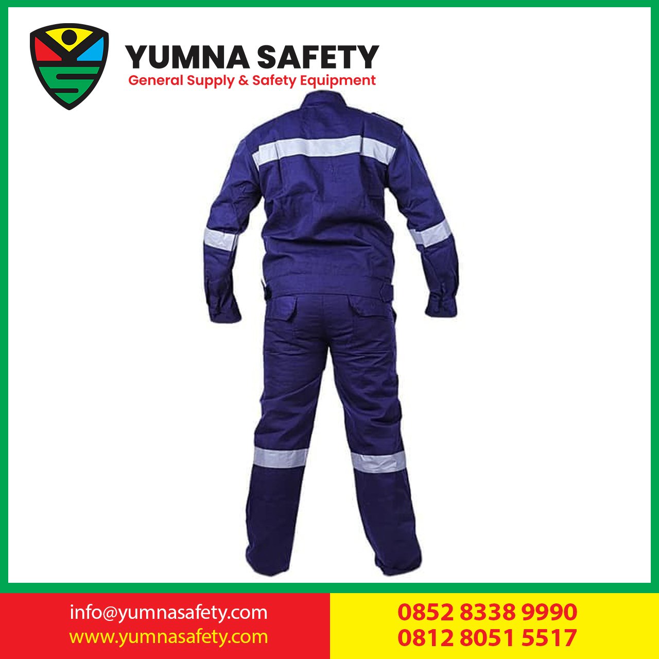setelan baju celana seragam kerja safety