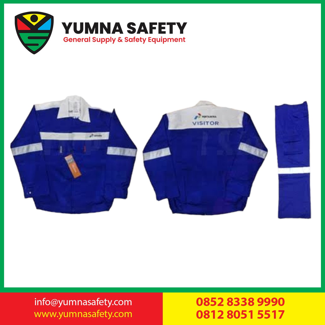 Seragam Visitor Pertamina