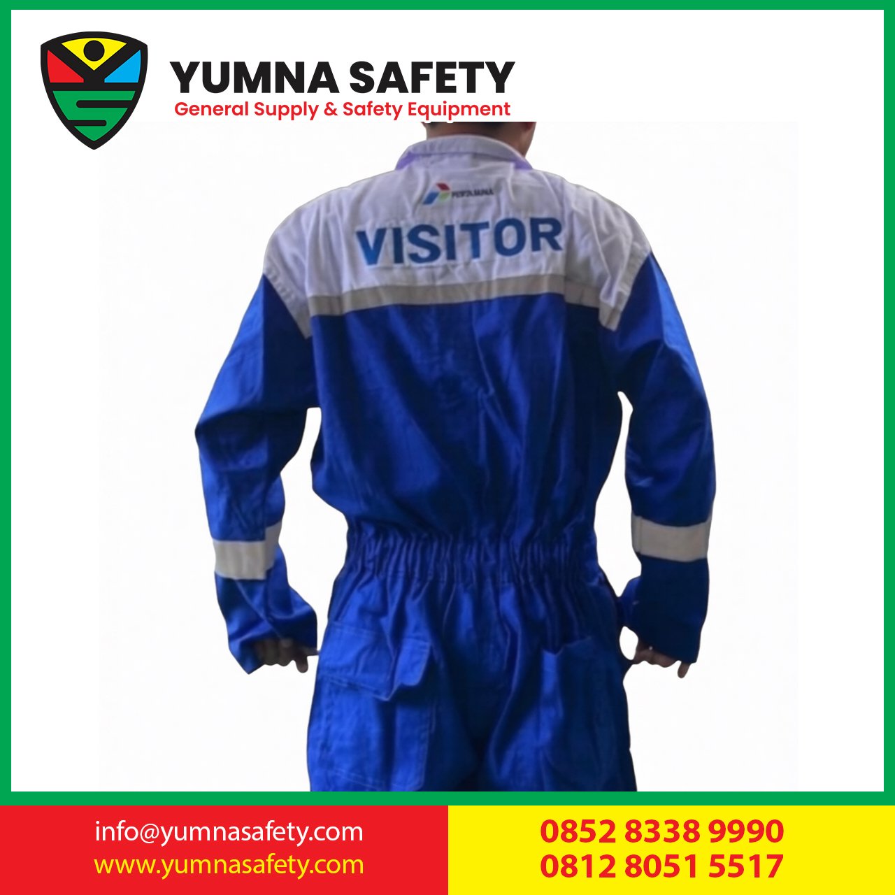 Seragam Visitor Pertamina