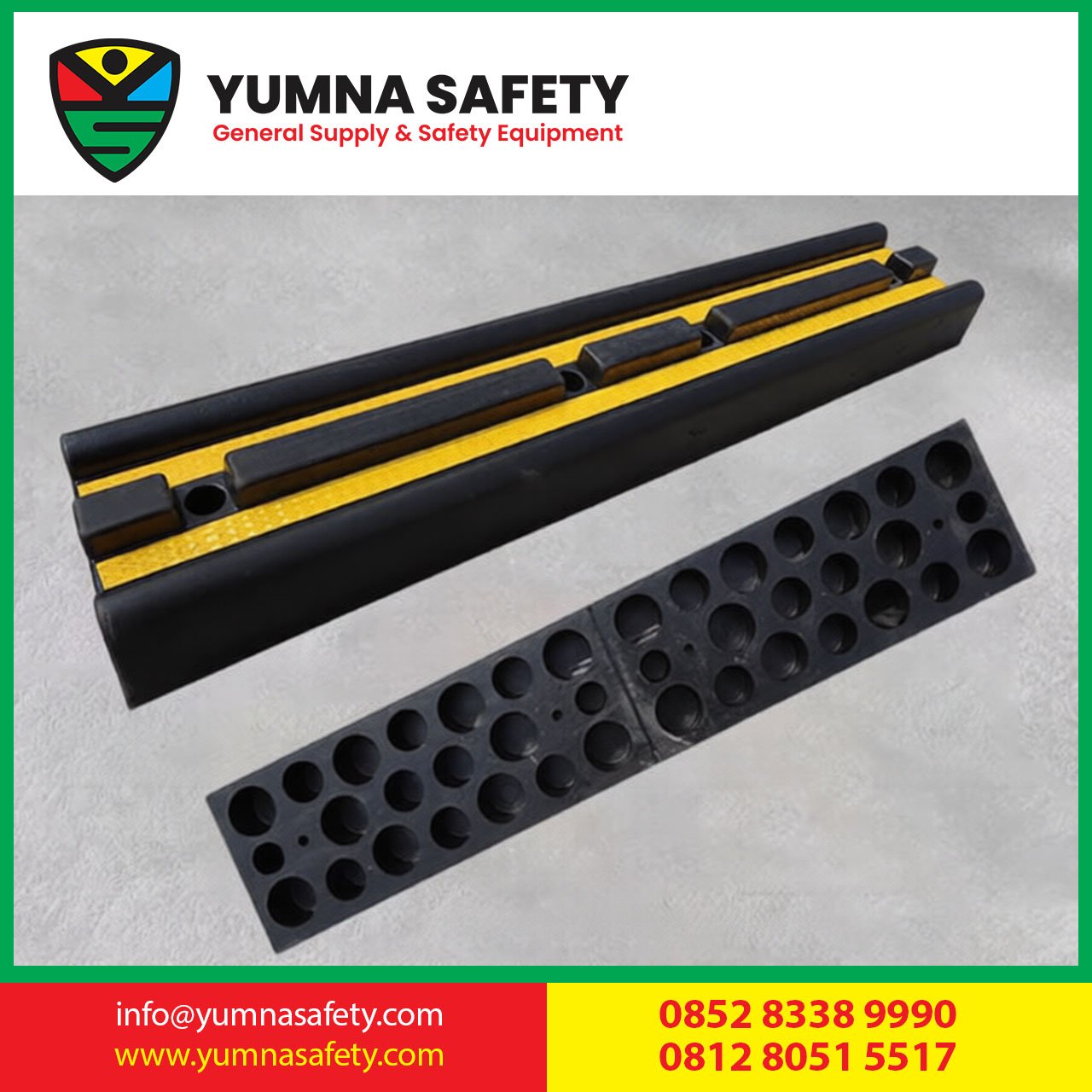 Rubber Wall Guard 12KG Bumper Protector Car Parking Safety / Karet Pelindung Dinding