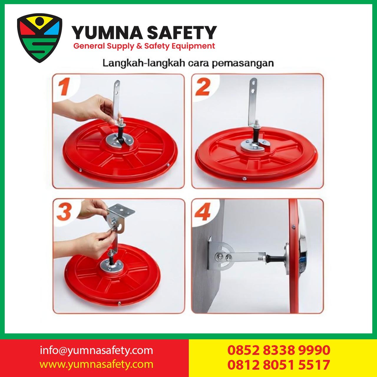 Convex Mirror 80CM Indoor Traffic Safety Mirror  Kaca Cembung Cermin Tikungan