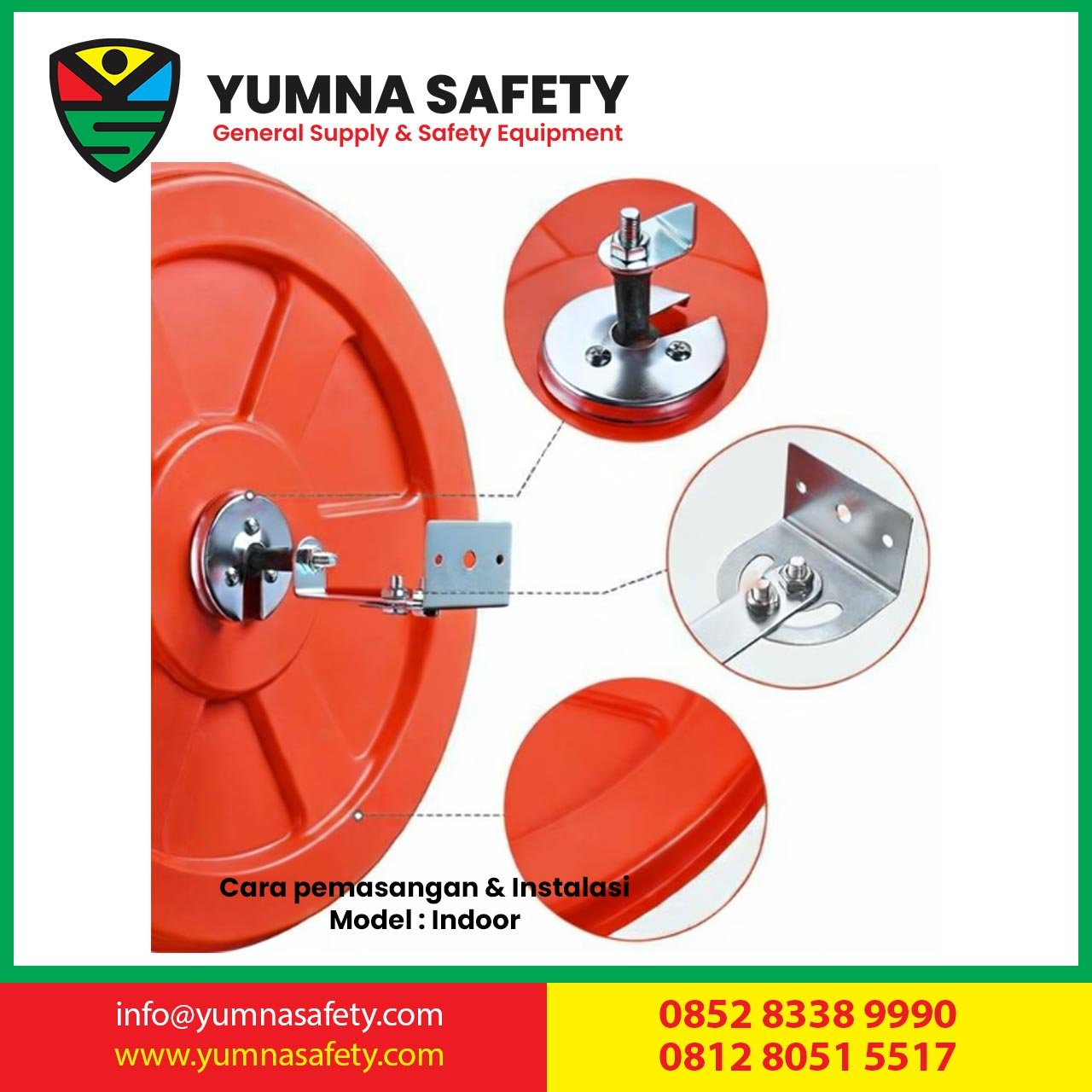 Convex Mirror 80CM Indoor Traffic Safety Mirror  Kaca Cembung Cermin Tikungan